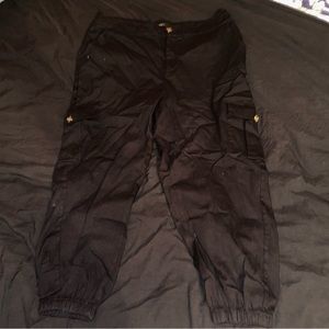 Black Cargo Pants